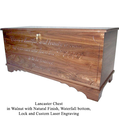 Walnut Lancaster Chest