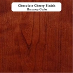 Chocolate Cherry Wood Sample