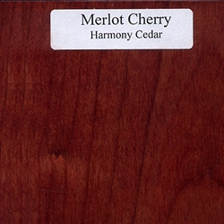 Merlot Cherry Wood Sample