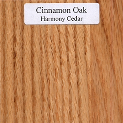 Cinnamon Oak Wood Sample