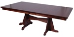 54" x 54" Quarter Sawn Oak Colonial Dining Room Table