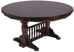 36" Oak Round Dining Room Table