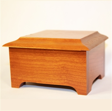 Cherry Wood Keepsake Box - 2 Sizes