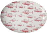 Snappy Large Porcelain Coupe Serving Platter