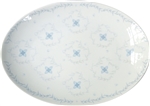 Rosette Medium Porcelain Coupe Serving Platter