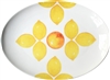 Citrus Large Porcelain Coupe Serving Platter