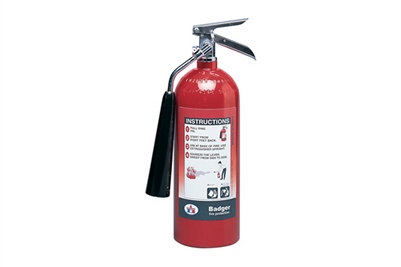 BADGER CARBON DIOXIDE 5LB 5-B:C EXTINGUISHER