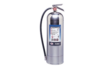 BADGER PRESSURIZED WATER 9.46L EXTINGUISHER