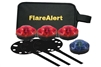 FLARE ALERT BEACON PRO & ACCESSORY KIT - 3 RED & 1 BLUE