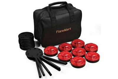 FLARE ALERT PRO ACCESSORY KIT - 8 PACK - RED OR YELLOW
