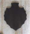 Dark Oak Fiber Core Arrowhead Antler Mount Panel 12x15