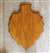 Medium Oak Fiber Core Arrowhead Shoulder Mount Panel 16x20