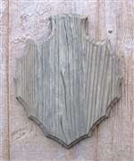 Weathered Wood Arrowhead Antler Mount Panel 9.5x12