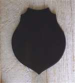 Dark Oak Fiber Core Classic Antler Mount Panel 12x15