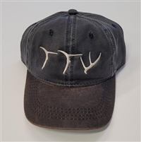 TTW Hat Weathered Blue with Brown Bill