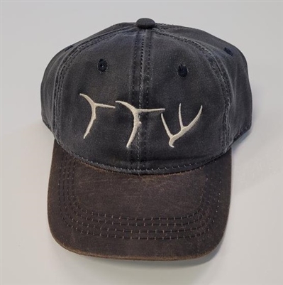 TTW Hat Weathered Blue with Brown Bill