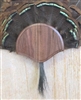 Black Walnut Turkey Fan Beard Mounting Kit - 01