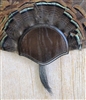 Dark Oak Turkey Fan Beard Mounting Kit - 01