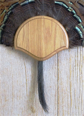 Medium Oak Turkey Fan Beard Mounting Kit - 01