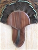 Black Walnut Turkey Fan Beard Mounting Kit - 02