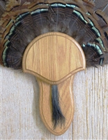 Medium Oak Turkey Fan Beard Mounting Kit - 02
