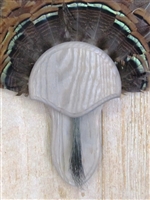 Weathered Wood Turkey Fan Beard Mounting Kit - 02