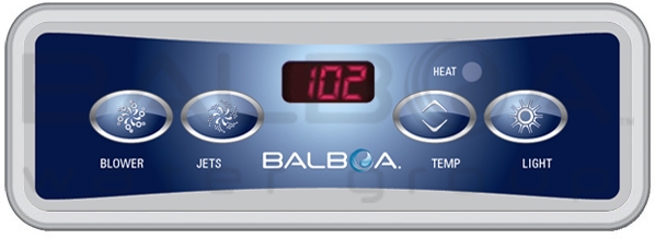 VL403 Label Only (Blower, Jets, Temp, Light)