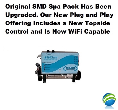 Spa Pack Control System-240V (P1-240,P2-240,BL-120,OZ-1) With 6 Button Topside