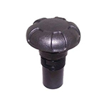 1" Top-Access Air Control Valve, 6-Spoke Style- Graphit
