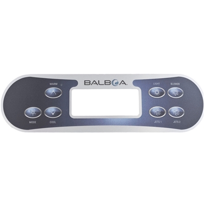 Balboa Overlay Sticker, VL700S, 7 Button, 2 Pump - 915002