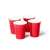 Red Cup Shot Glass Set - 4pk