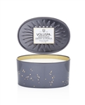 Voluspa Vermeil Collection: 2 Wick Candle