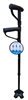 Two handled Walking Stick with Torch