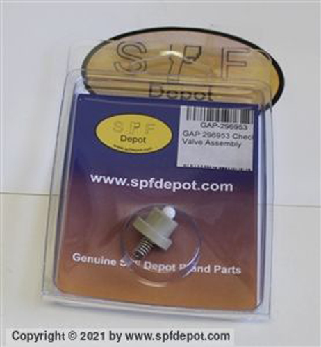 Check Valve for Gap Pro Series