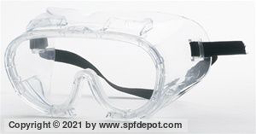 Clear Anti-Fog Safety Goggle - Vented