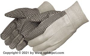 Industrial PVC Black Dot Glove - 12/Pack