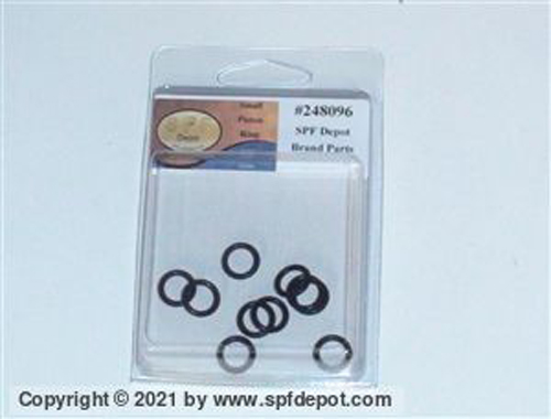 SPF 248096 Small Piston O-Ring 10 Pack for MP Guns