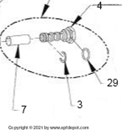 P1 Filter Retainer Snap Ring