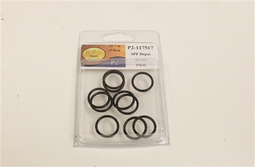 P2-117517 Air Cap O-Rings - 10/PK for GlasCraft,Graco P2 Guns