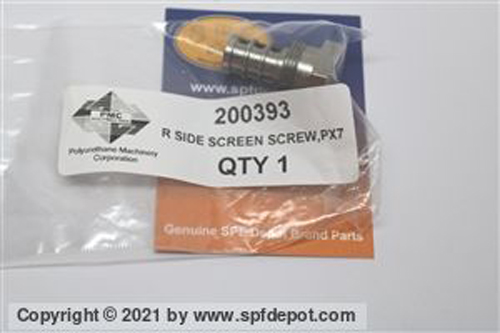 PMC PX7 R Side Filter Screw