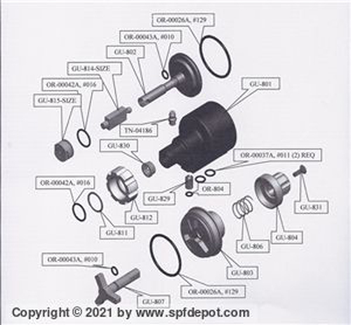 OR-00042A Lock Ring O-Ring