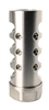 APA LITTLE BASTARD SELF TIMING MUZZLE BRAKE STAINLESS GEN 4 5/8-24 .30