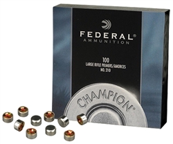 INNESCHI FEDERAL 210 LARGE RIFLE PRIMERS (100pz)