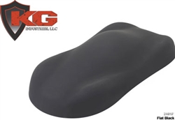 KG GUNKOTE FLAT BLACK 2401F - 1 PINT/473ml -  NERO OPACO