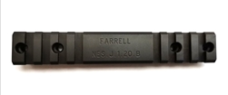 KEN FARRELL BASE NESIKA J  PER OTTICA 20 MOA PICATINNY -DIAMETRO 1.470-