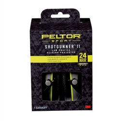 Peltor Cuffie Sport Shotgunner II Hearing Protector (NRR 24dB) Black/Gray
