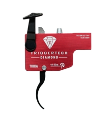 TRIGGERTECH TIKKA DIAMOND SINGLE STAGE PDV BLACK PRO CURVED