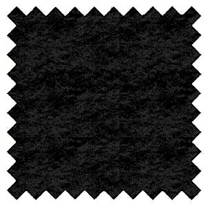 55% Hemp, 45% Organic Cotton Fleece Fabric in Color Black