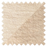 55% Hemp, 45% Organic Cotton Fleece Fabric - Washed