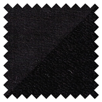 55% Hemp, 45% Organic Cotton French Terry Fabric in Color Black